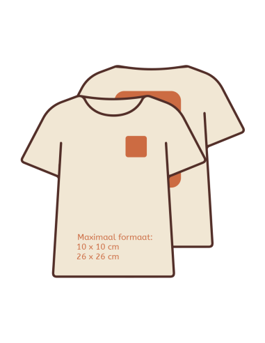 Textiel en kleding bedrukking | Losse prijs