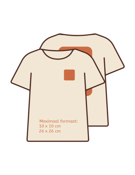 Textiel en kleding bedrukking | Losse prijs