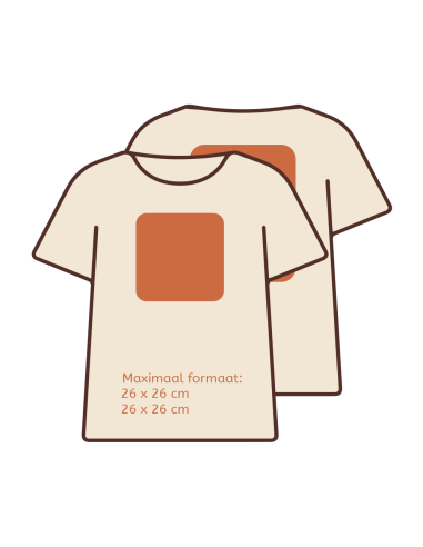 Textiel en kleding bedrukking | Losse prijs