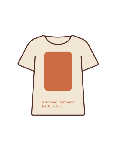 Textiel en kleding bedrukking | Losse prijs
