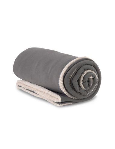 Plaid van Sherpa bedrukken | Steel Grey