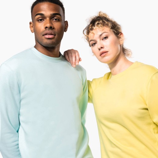 MID-RANGE | Sweater met ronde hals bedrukt | 280gms