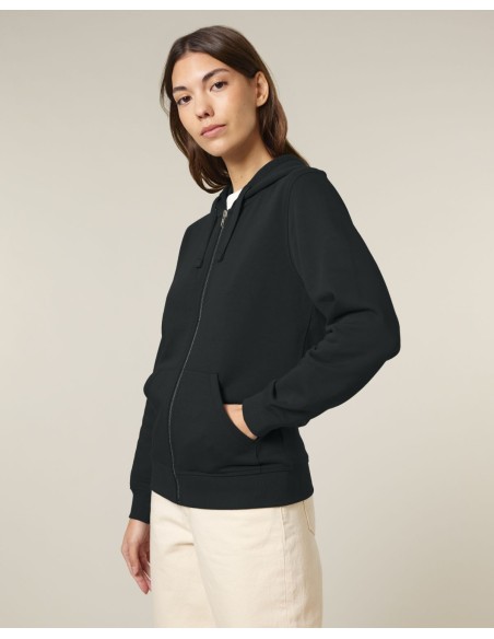 Stanly/Stella | Mixer Zwaar Hoodie-Sweatshirt met rits