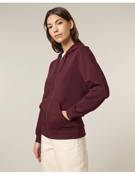 Stanly/Stella | Mixer Zwaar Hoodie-Sweatshirt met rits