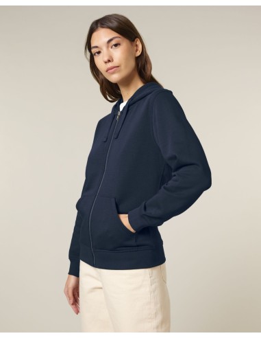 Stanly/Stella | Mixer Zwaar Hoodie-Sweatshirt met rits