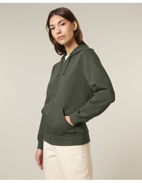Stanly/Stella | Mixer Zwaar Hoodie-Sweatshirt met rits