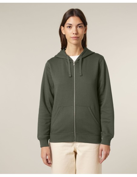 Stanly/Stella | Mixer Zwaar Hoodie-Sweatshirt met rits