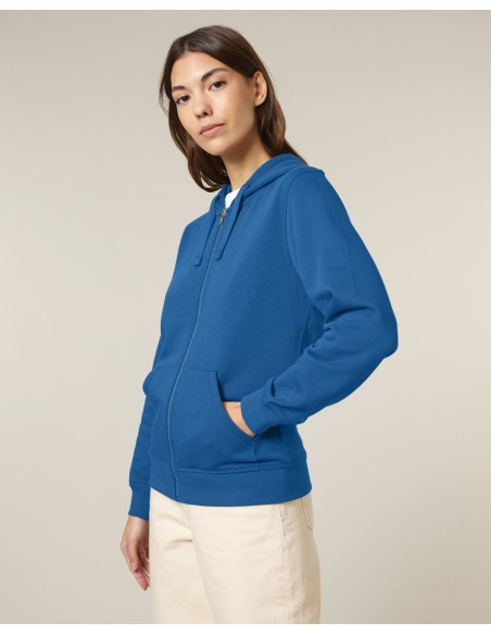 Stanly/Stella | Mixer Zwaar Hoodie-Sweatshirt met rits